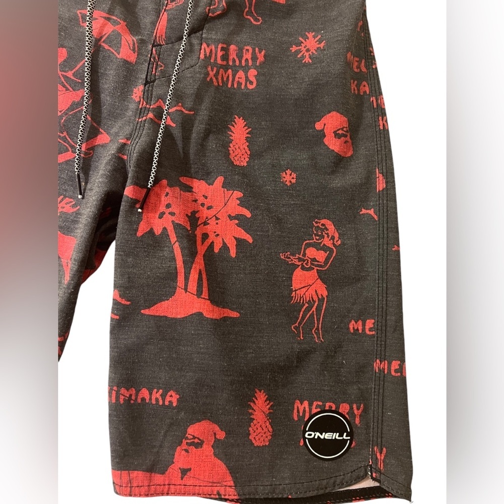 O’Neill Youth Boys Hyperfreak 24 Boardshort Swim Trunks Cruise Travel Christmas - Picture 3 of 10